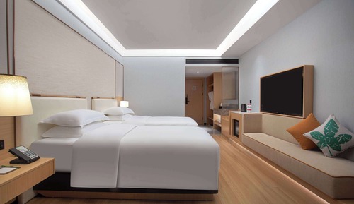 Habitación Deluxe, 2 camas individuales, no fumadores, vistas a la ciudad