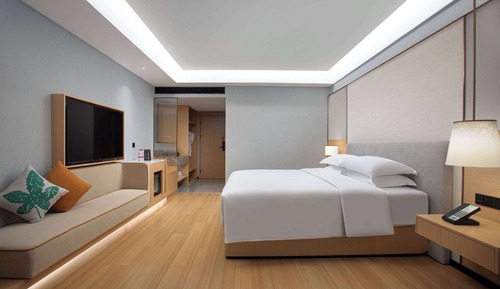 Habitación Deluxe, 1 cama de matrimonio grande, no fumadores, vistas a la ciudad