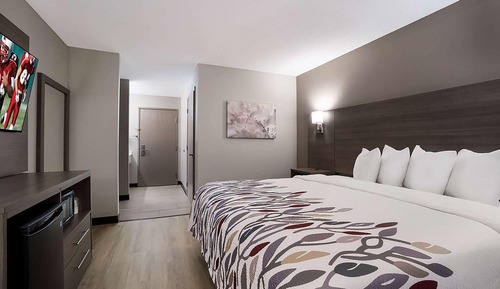 Habitación, 1 cama de matrimonio grande, no fumadores (Mobility, Bathtub W/grab Bars)