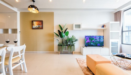 Apartamento de lujo, balcón, vistas a la ciudad