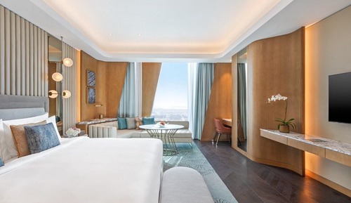 Habitación Premier, 1 cama de matrimonio grande, vistas al mar