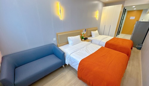 Habitación Business con 2 camas individuales, vistas a la ciudad