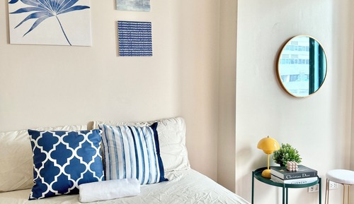 Apartamento familiar, varias camas, no fumadores, vistas a la ciudad