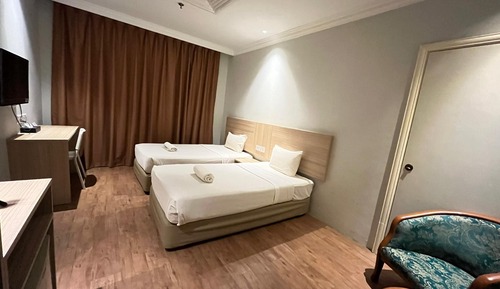 Habitación con 2 camas individuales