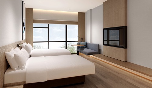 Habitación doble superior, 2 camas dobles