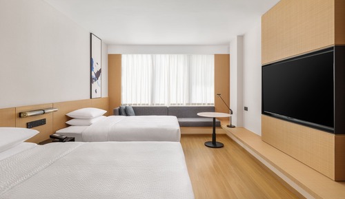Habitación estándar doble, 2 camas dobles