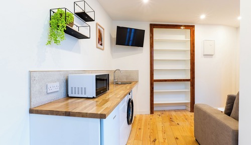 Apartamento clásico, 1 cama doble con sofá cama, no fumadores