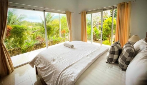 Habitación básica doble, vistas al jardín