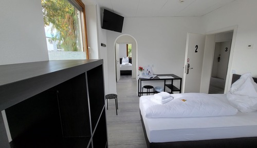 Habitación doble, baño privado