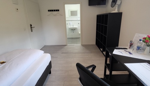 Habitación individual, baño privado