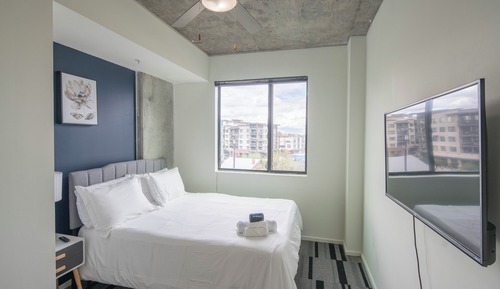 Apartamento familiar, 2 habitaciones, no fumadores, vistas a la ciudad