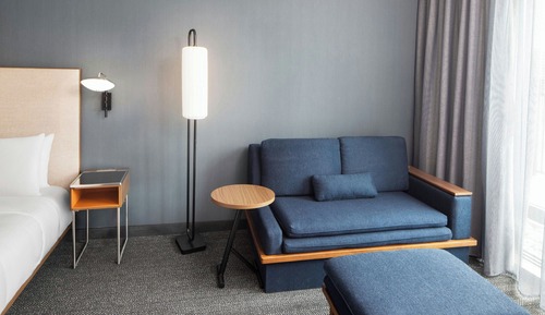 Habitación estándar, 1 cama de matrimonio grande con sofá cama