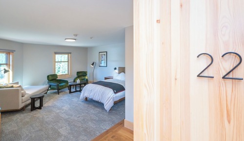 Habitación Deluxe, 1 cama de matrimonio, vistas a la montaña (Fireweed)