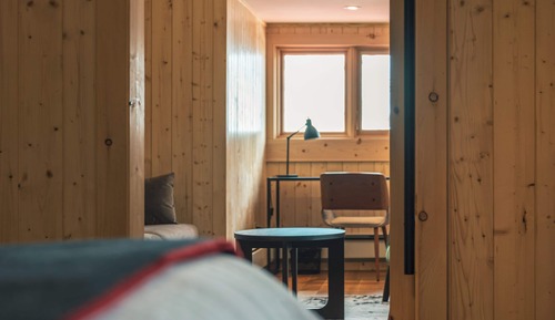 Habitación Deluxe, 1 cama de matrimonio, vistas al lago (Num Ti Jah Suite)