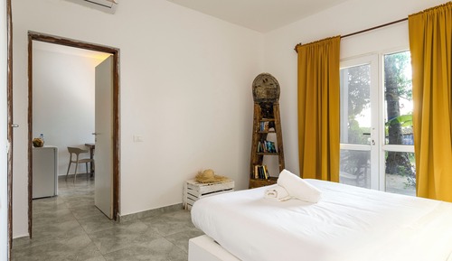 Apartamento estándar, 1 habitación, patio, vistas al mar