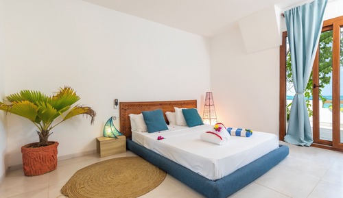 Apartamento Deluxe, 3 habitaciones, terraza, vistas al mar