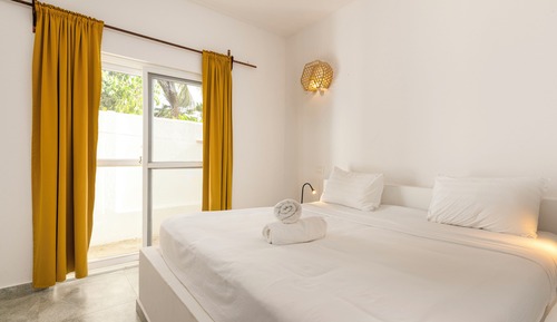 Apartamento estándar, 2 habitaciones, patio, vistas al mar