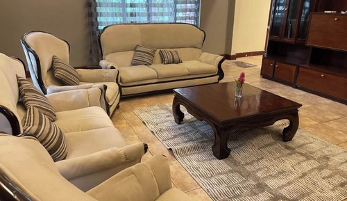 Habitación Deluxe con 2 camas individuales, 2 camas dobles, vistas al jardín