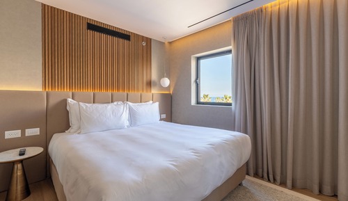 Habitación con 1 cama doble o 2 individuales, vistas al mar