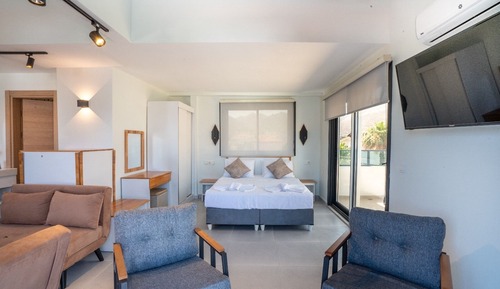 Suite estudio, vistas al mar