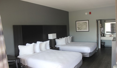 Habitación doble, 2 camas de matrimonio, fumadores
