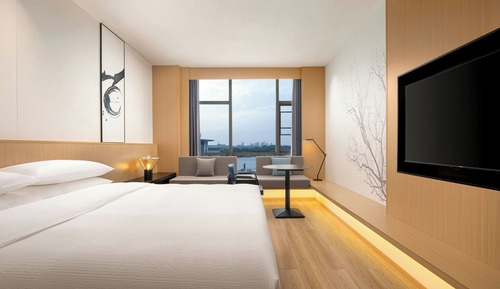 Habitación Premier, 1 cama de matrimonio grande, vistas a la ciudad
