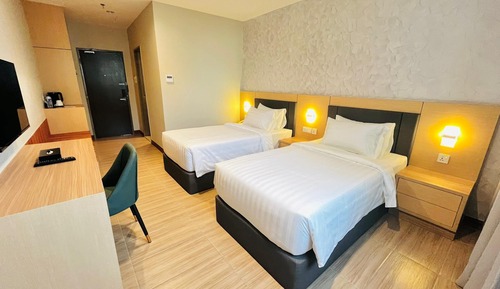 Habitación Deluxe con 2 camas individuales, no fumadores