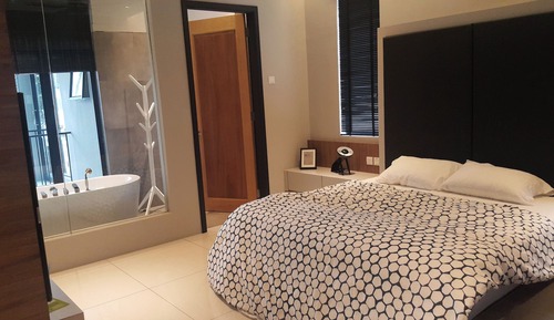 Habitación clásica doble, bañera