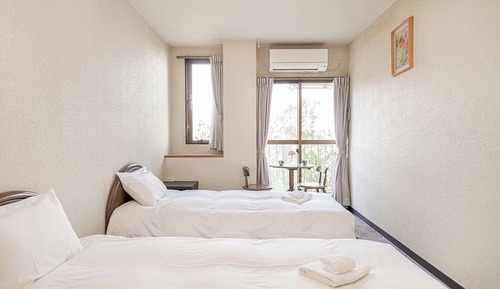 Habitación básica con 2 camas individuales, no fumadores