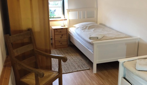 Habitación básica con 1 cama doble o 2 individuales