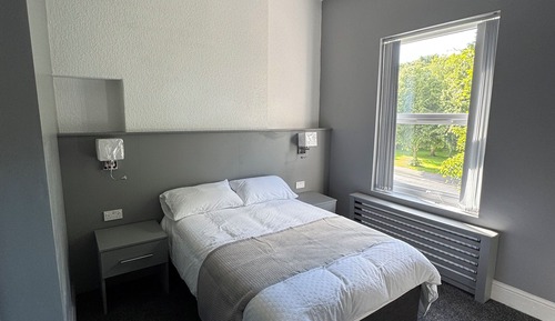 Habitación de lujo doble, 1 cama doble, vistas al jardín