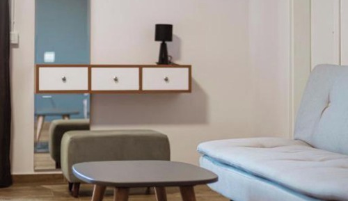 Habitación triple, balcón