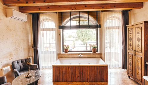Habitación de luna de miel doble, balcón