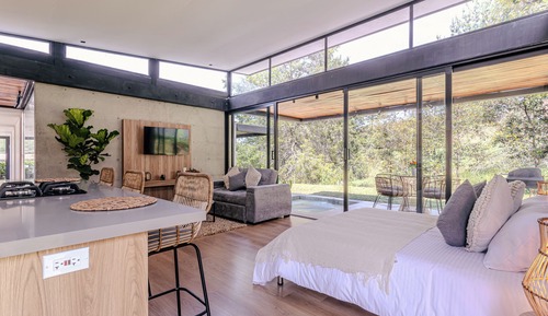 Suite, vistas al jardín