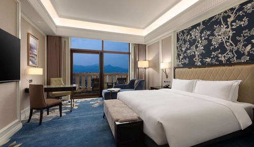 Habitación ejecutiva, 1 cama de matrimonio grande, vistas a la montaña