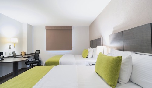 Habitación, 2 camas de matrimonio