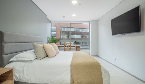 Apartamento estándar, 1 cama de matrimonio con sofá cama