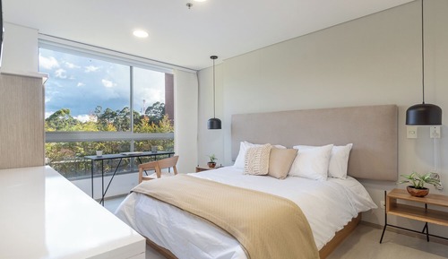 Apartamento superior, 1 cama de matrimonio con sofá cama, vistas a la montaña