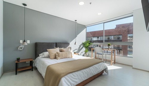 Apartamento estándar, 1 cama de matrimonio con sofá cama