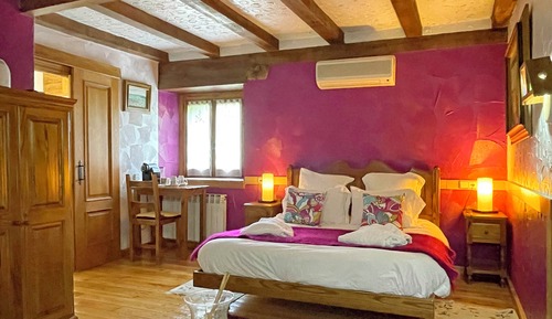 Habitación superior, vistas a la montaña