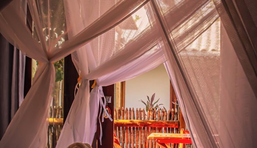 Habitación triple Confort, lanai, vistas al jardín