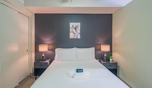 Apartamento Deluxe, 1 cama de matrimonio con sofá cama, no fumadores, baño privado