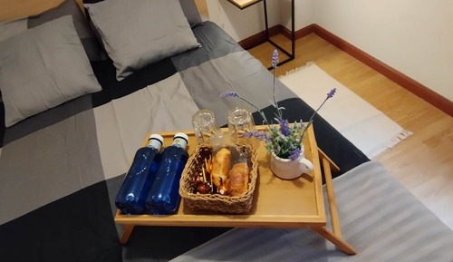 Habitación básica doble, baño compartido