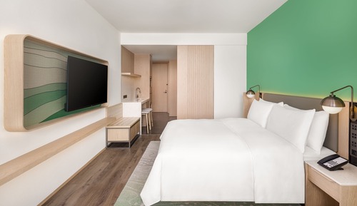 Habitación superior, 1 cama de matrimonio grande