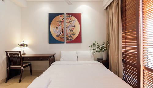 Suite familiar, 2 habitaciones, balcón, vistas a la ciudad