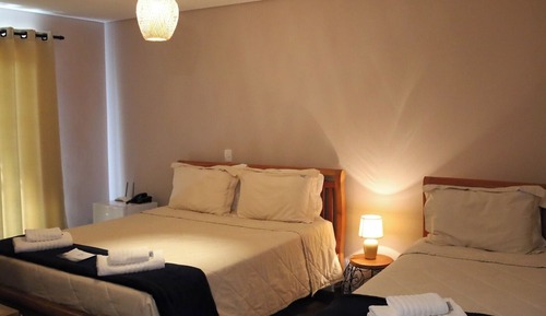 Habitación triple Deluxe, vistas a la montaña, planta baja