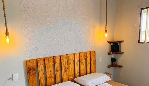 Habitación Confort con 2 camas individuales, patio