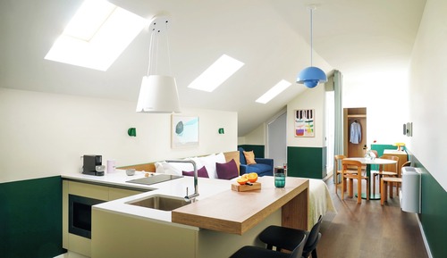XL Studio,Kitchenette, Balcony, Sofa Bed