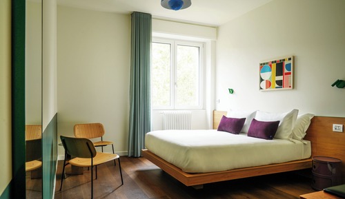 M Studio, Kitchenette, Balcony, Living