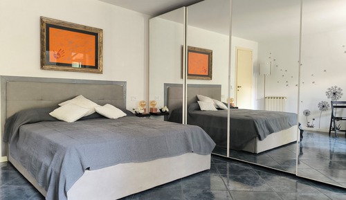 Habitación doble, baño privado, vistas al jardín